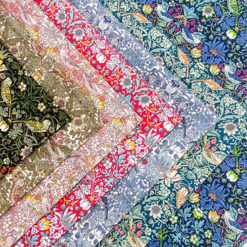Liberty Strawberry Thief Fat Quarters