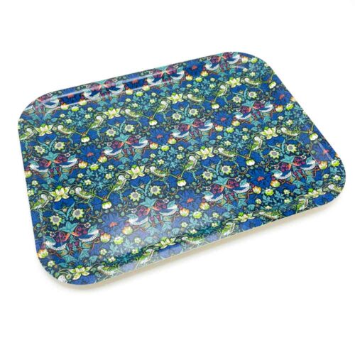 Large Tray In Liberty Strawberry Thief Blue (J) - Image 3