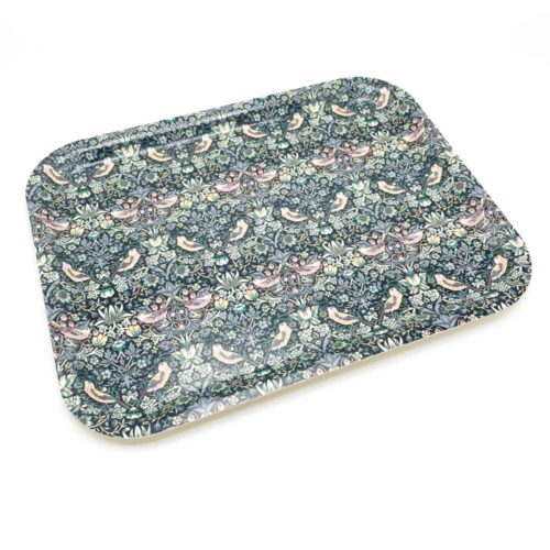 Large Tray In Liberty Strawberry Thief Grey - Image 2
