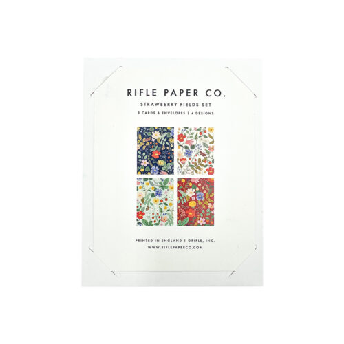Strawberry Fields Greeting Cards Set