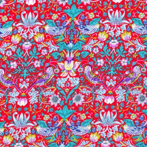 Liberty Tana Lawn Strawberry Thief R PVC