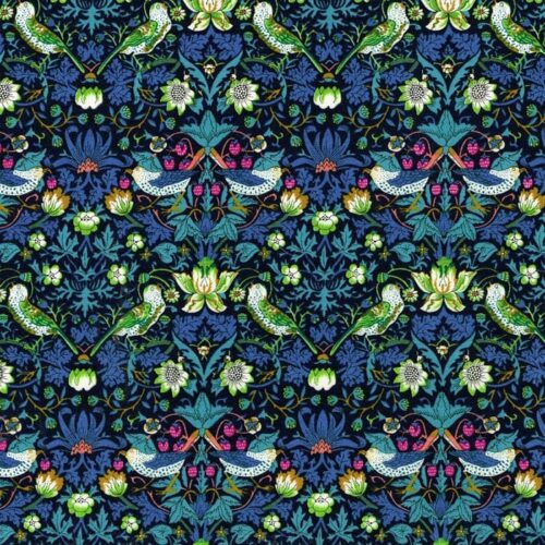Liberty Tana Lawn Fabric Strawberry Thief J