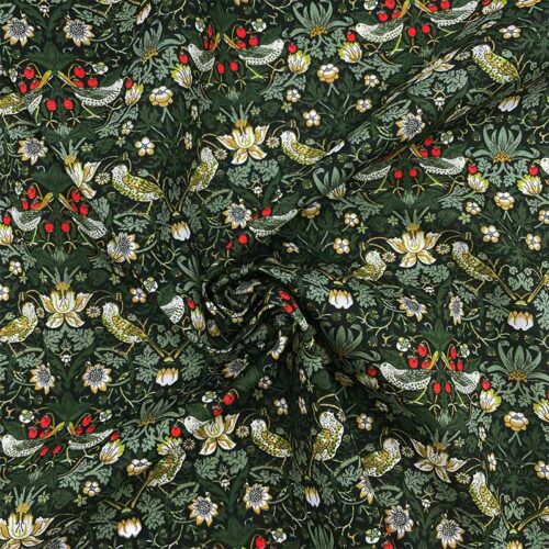 fabric scrunched