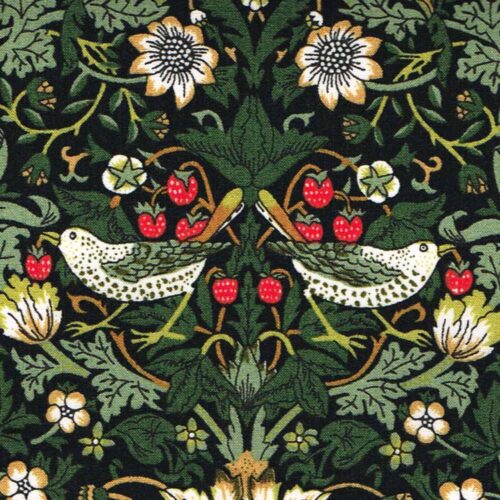 Liberty Tana Lawn Fabric Strawberry Thief N