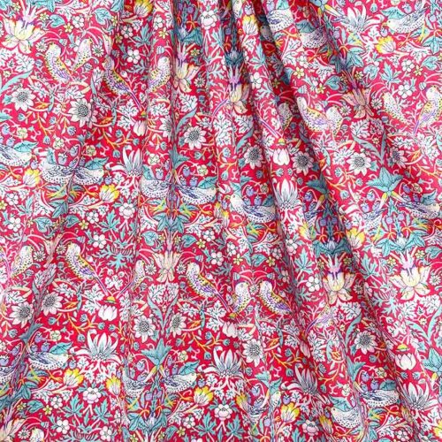 Liberty Fabric Tana Lawn Strawberry Thief R - Image 3