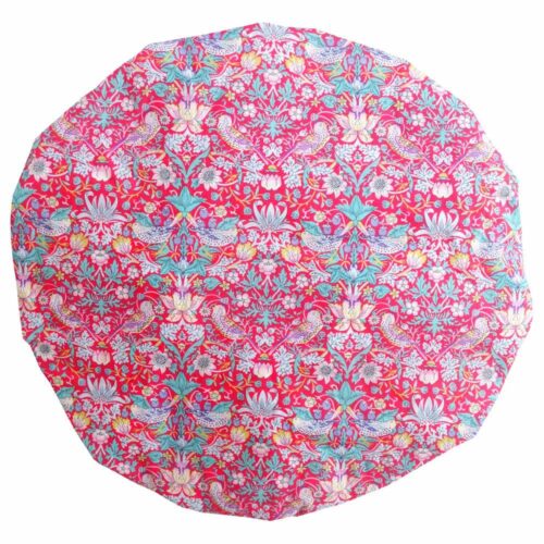 Shower Cap Strawberry Thief Red - Image 2