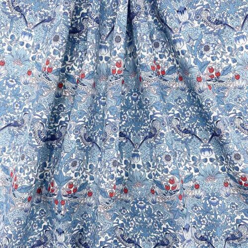 fabric draped