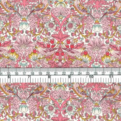 Liberty Tana Lawn Fabric Strawberry Thief Spring C