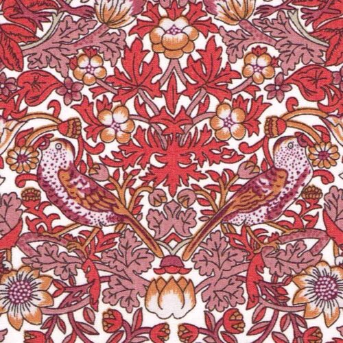 Liberty Tana Lawn® Fabric Strawberry Thief Spring D - Image 2
