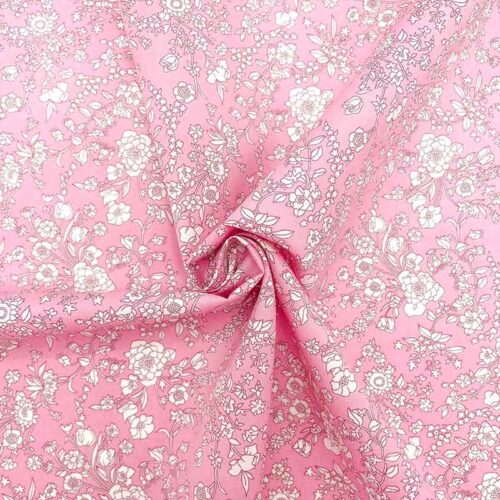 Liberty fabric scrunched