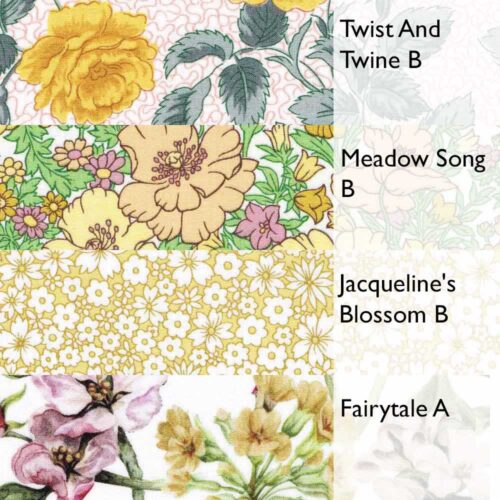 Liberty Fabric Tana Lawn® 4 Fat Quarters Sunny Meadow Selection 280 - Image 2