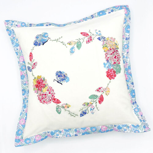 Liberty Fabric Tender Heart Cushion Kit