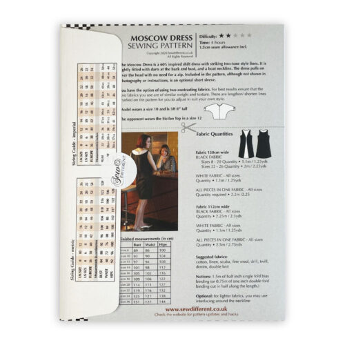 Sew Different Moscow Dress Pattern - Image 2