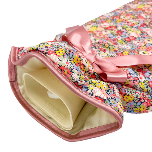 Liberty Thorpe Hill Coral Hot Water Bottle