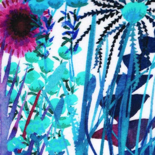 Gloss PVC Coated Liberty Tana Lawn Exclusive Tresco Aqua - Image 2