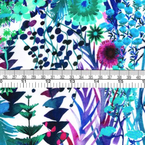 Gloss PVC Coated Liberty Tana Lawn Exclusive Tresco Aqua - Image 3