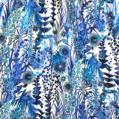 fabric draped