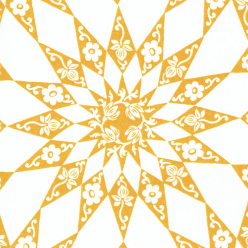 Liberty Tana Lawn Versailles Yellow | Geometric print