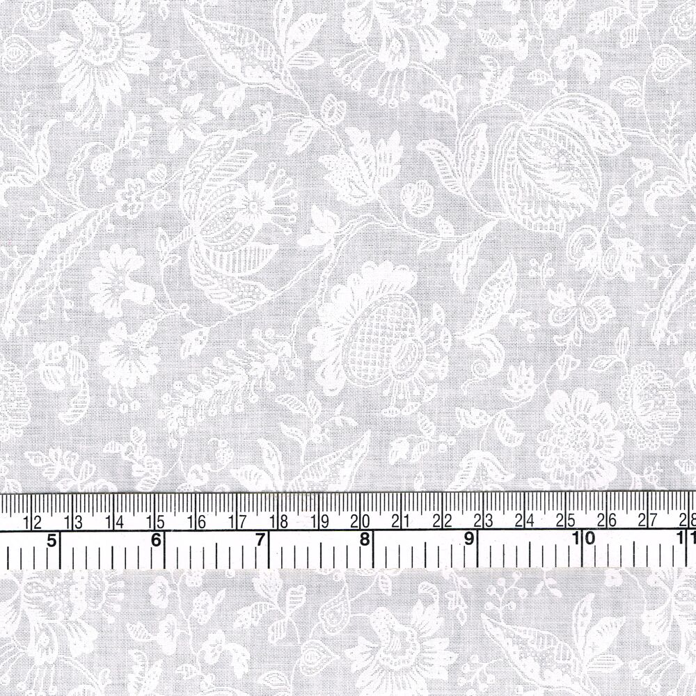 Liberty Quilting Cotton Victoria Lace Floral P - Image 3
