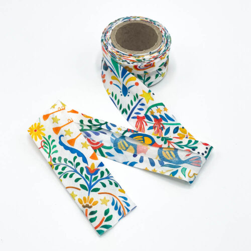 Liberty Fabric Bias Binding 12 Days Of Christmas B 4m