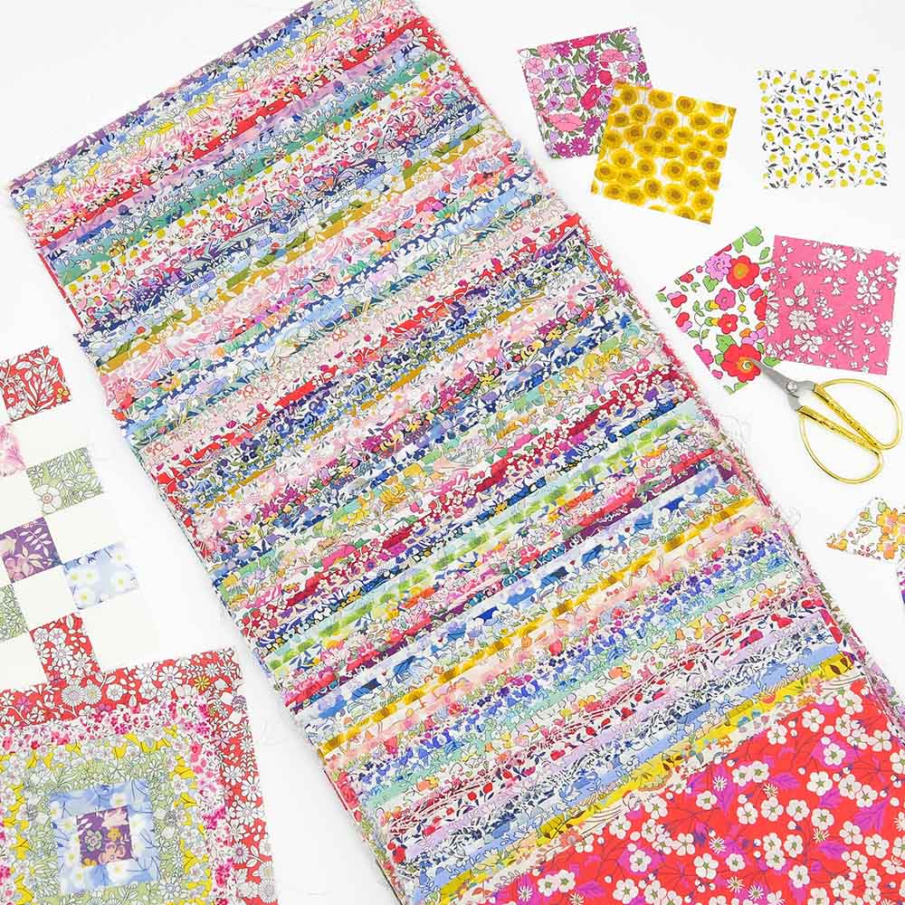 Alice's Wonderland Book and Liberty Fabric Bundle