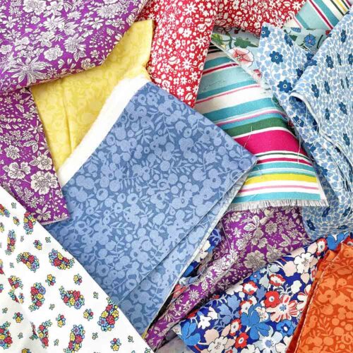 SALE Liberty Quilting Cotton Fabric Multi-Coloured All sorts Scraps 175g - Image 5