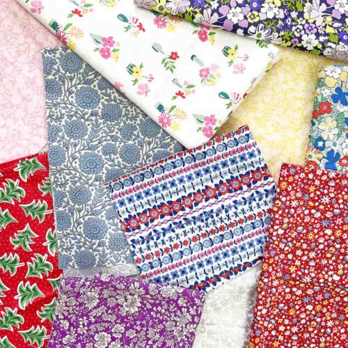 SALE Liberty Quilting Cotton Fabric Multi-Coloured All sorts Scraps 175g - Image 2