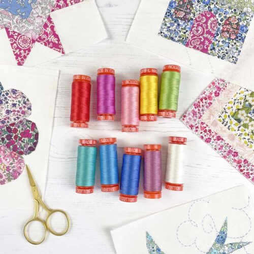 Alice's Wonderland Aurifil Thread Collection
