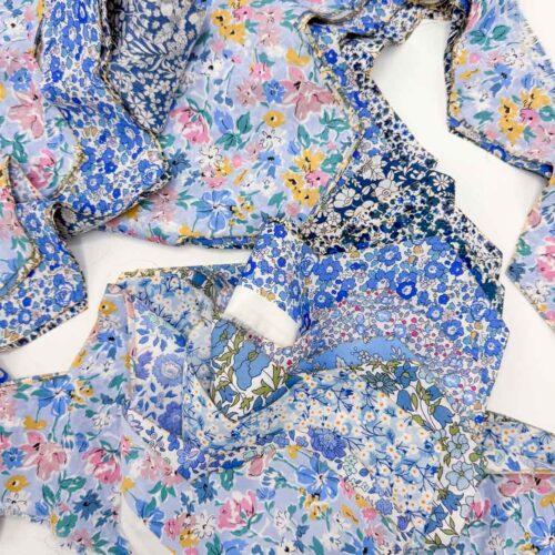 Liberty Tana Lawn Fabric Hexagon Scraps - Image 3