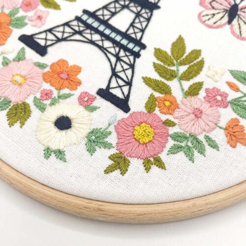 Alice in Paris Embroidery Kit