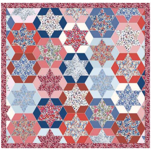 Anna's Stars Red and Blue