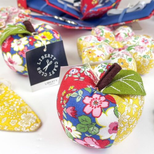 Liberty Apple Pin Cushion