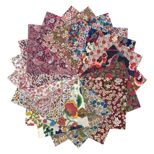 5" Charm Squares Liberty Fabrics Autumnal