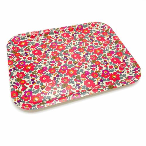 Large Tray In Liberty Betsy Dragonfruit - Image 2