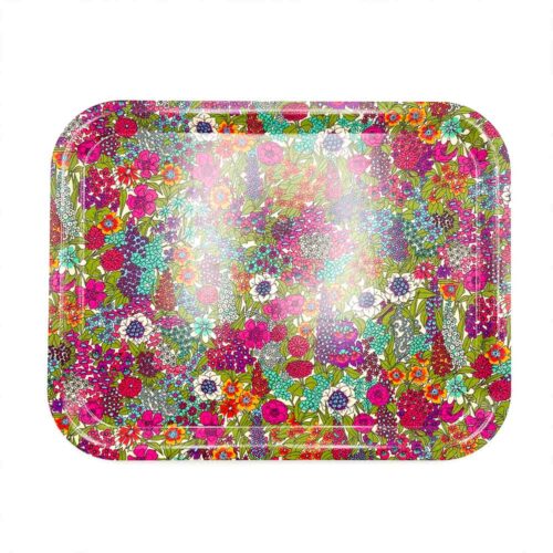 Large Tray In Liberty Ciara Pink
