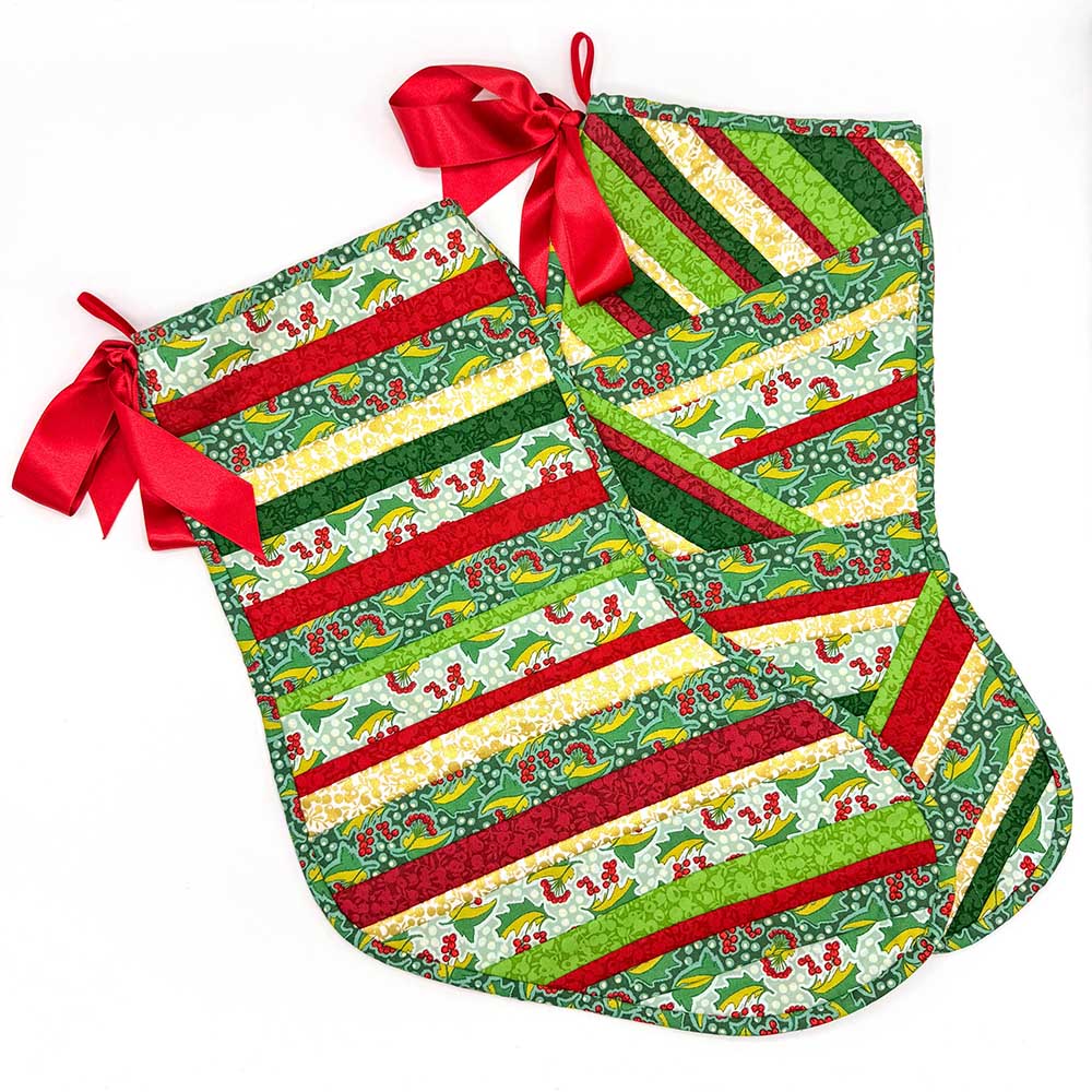 Liberty Fabric Christmas stocking