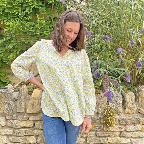 Exclusive Liberty Fabric Tana Lawn Wiltshire Funshine - Image 5