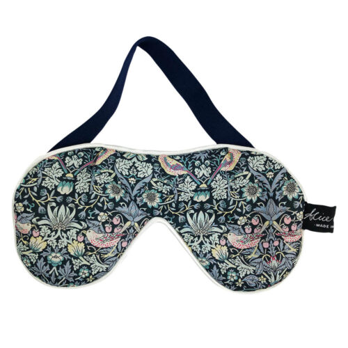 Eye Mask Strawberry Thief Eau De Nil