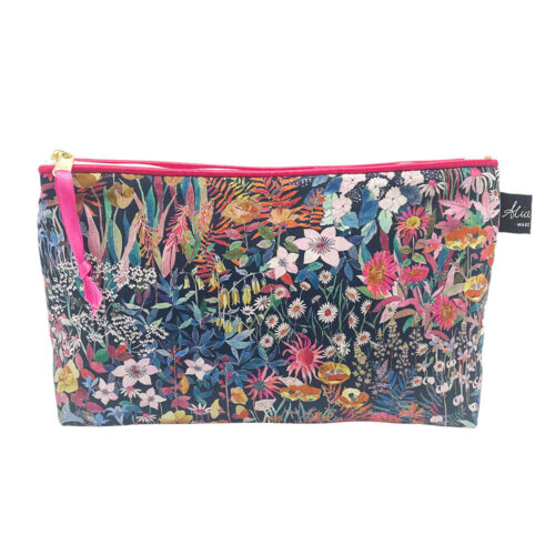 Liberty Tana Lawn Faria Flowers cosmetic Bag