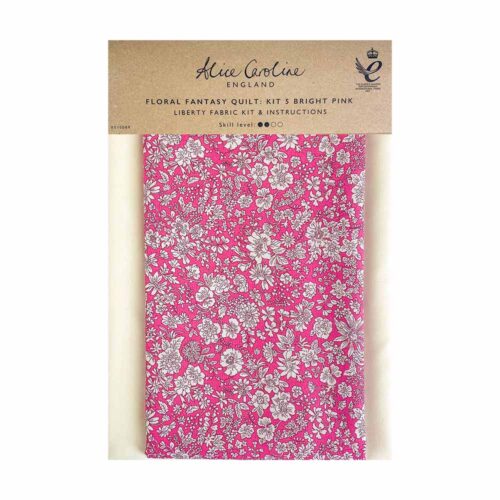 Liberty Floral fantasy Quilt Kit By Alice Caroline