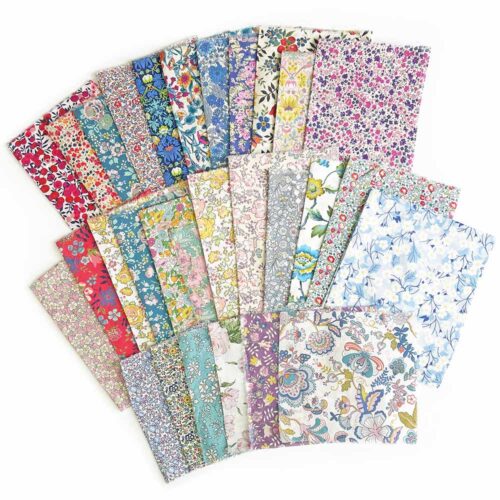 Liberty Tana Lawn Fabric Multi-Coloured All Sorts Flower Garden - 100g - Image 3