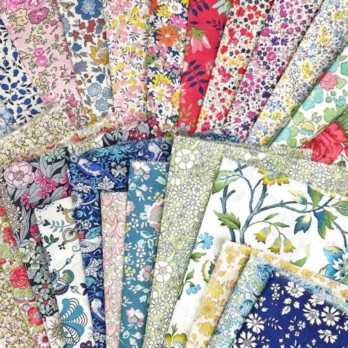 Liberty Tana Lawn Fabric Multi-Coloured All Sorts Flower Garden - 100g - Image 4