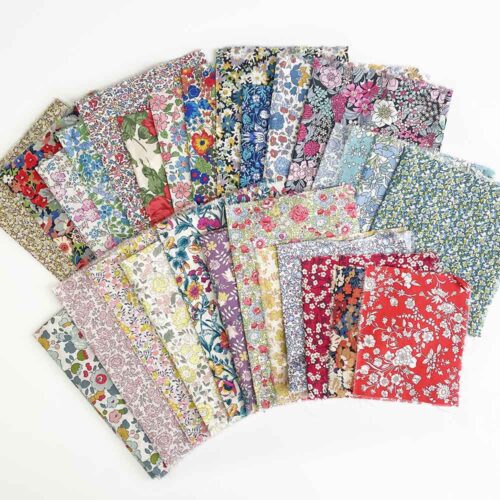 Liberty Tana Lawn Fabric Multi-Coloured All Sorts Flower Garden - 100g - Image 6
