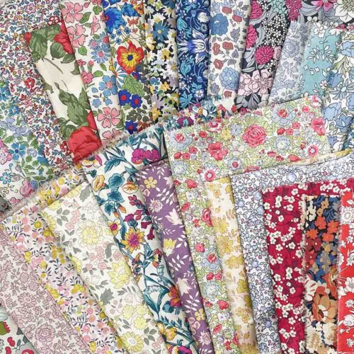 Liberty Tana Lawn Fabric Multi-Coloured All Sorts Flower Garden - 100g - Image 5