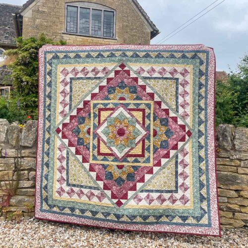 Alice Caroline Liberty Fabric Hera Manor Quilt