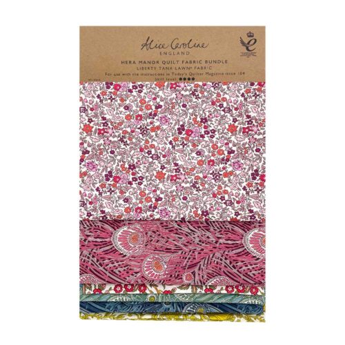 Alice Caroline Liberty Fabric Pink And Blue Bundle