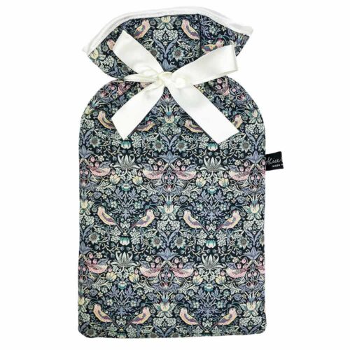 Hot Water Bottle Strawberry Thief Eau De Nil