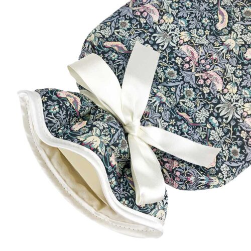 Hot Water Bottle Strawberry Thief Eau De Nil - Image 3