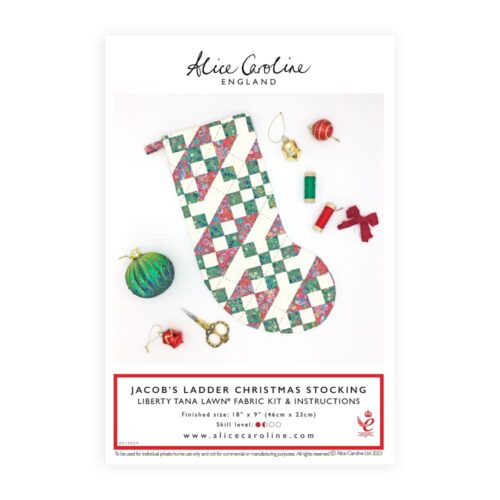 Liberty Jacob's Ladder Stocking Sewing Kit