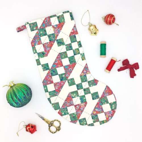 Liberty Jacob's Ladder Stocking Sewing Kit